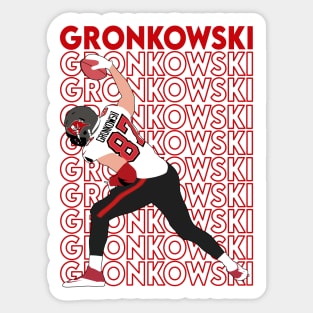 mode gronk spike on Sticker